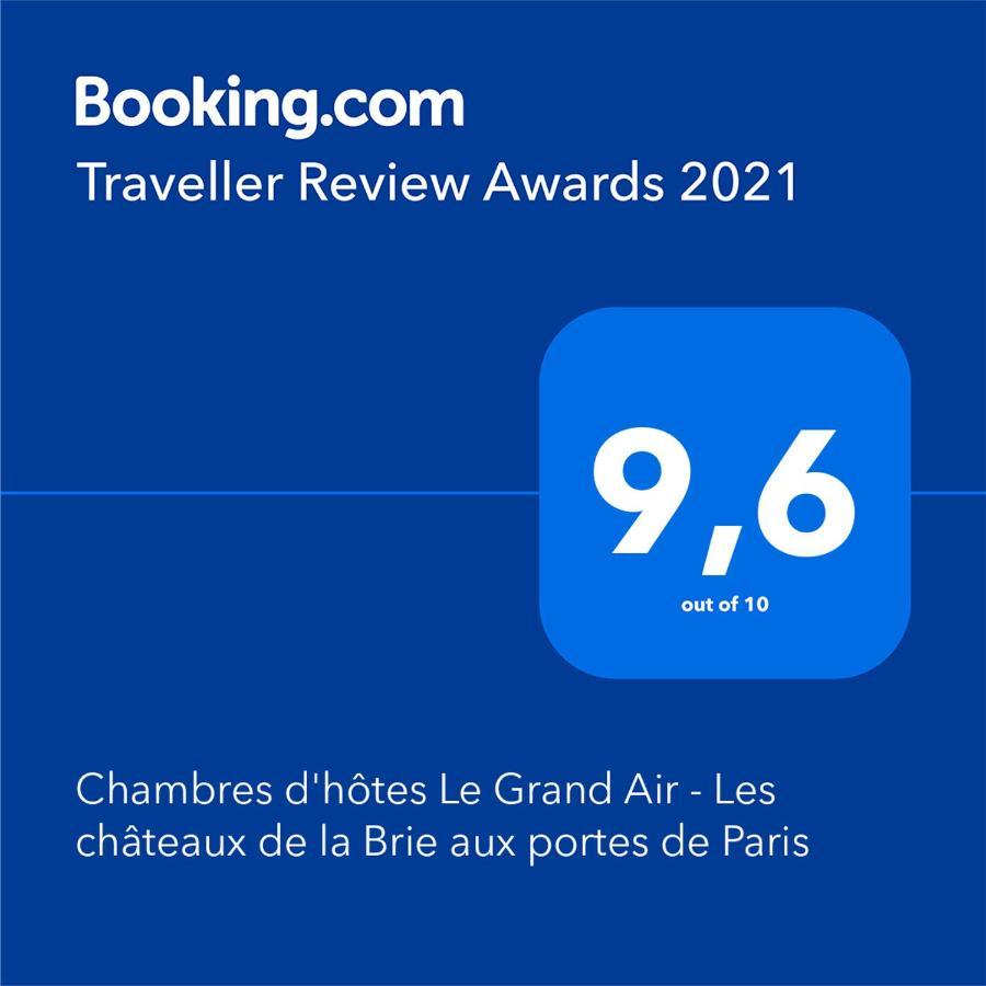 Chambres D'Hotes Le Grand Air - Les Chateaux De La Brie Aux Portes De Paris Ozouer-le-Voulgis Esterno foto